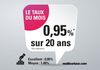 Taux immobilier juillet 2020