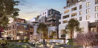 Vue extérieure Programme immobilier neuf Les Jardins d’Enghien à Colombes | Kaufman & Broad