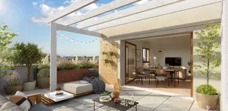 Vue extérieure Programme immobilier neuf Villas du Vercors à Orly | Kaufman & Broad