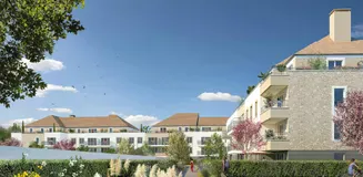 Vue extérieure Programme immobilier neuf Le Domaine de Vermay à Tournan-en-Brie | Kaufman & Broad