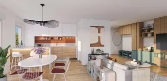Aménagement intérieur Programme immobilier neuf BEL'VUE à Bihorel | Kaufman & Broad