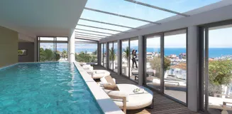 Vue extérieure Programme immobilier neuf Nouvelle Vague à Antibes | Kaufman & Broad