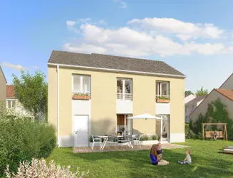 Vue extérieure  Programme immobilier  neuf Les Villas Aolini à Ollainville