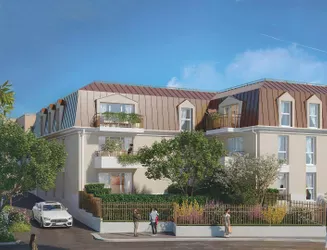 Vue extérieure du programme immobilier neuf L'Orée du Puits à Moussy-le-Vieux