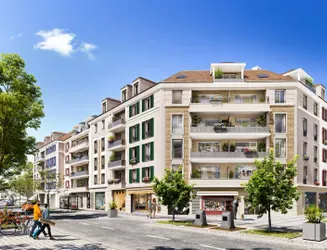 Vue extérieure Programme immobilier neuf Les Allées de Sainte Honorine à Taverny | Kaufman & Broad