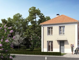 Vue extérieure Programme immobilier neuf Les Villas de Flore à Saint-Leu-la-Forêt | Kaufman & Broad