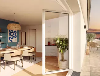 Vue extérieure Programme immobilier neuf Green Central à Saint-Fargeau-Ponthierry | Kaufman & Broad