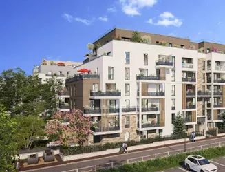 Vue extérieure Programme immobilier neuf Les Terrasses d'Adria à Ermont | Kaufman & Broad