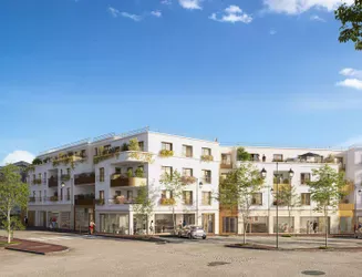 Vue extérieure programme immobilier neuf prochainement à Brunoy