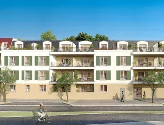 Vue extérieure programme immobilier neuf prochainement à Crosne