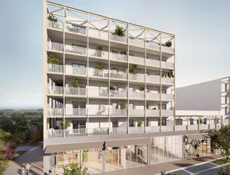 Vue extérieure Programme immobilier neuf Naturessence à Villenave d'Ornon | Kaufman & Broad