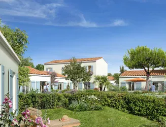 55051 - Vue Extérieur - Programme immobilier neuf - Arenaria à St Georges D'Oléron