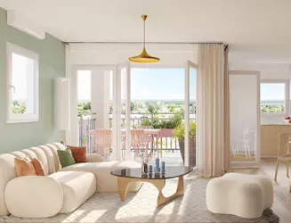 Perspective intérieure à Jullouville résidence Villa 1882| Kaufman and Broad