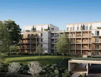 Vue_exterieure_Programme_Immobilier_Neuf_Madera à Lyon05 Kaufman and Broad