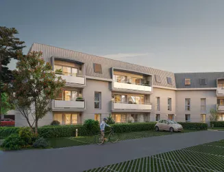 Vue extérieure programme immobilier neuf Bleu Rivage à Saint-Jean de Monts | Kaufman and Broad