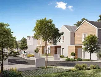 Vue extérieure programme immobilier neuf Villas Constantis à Agon-Coutainville | Kaufman and Broad