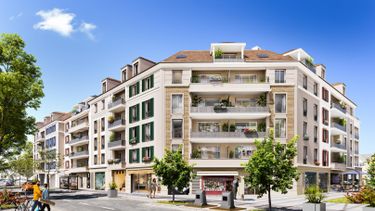 Vue extérieure Programme immobilier neuf Les Allées de Sainte Honorine à Taverny | Kaufman & Broad