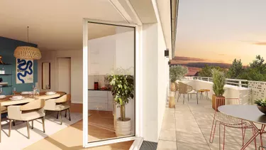 Vue extérieure Programme immobilier neuf Green Central à Saint-Fargeau-Ponthierry | Kaufman & Broad