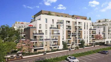 Vue extérieure Programme immobilier neuf Les Terrasses d'Adria à Ermont | Kaufman & Broad