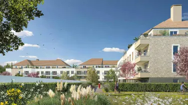 Vue extérieure Programme immobilier neuf Le Domaine de Vermay à Tournan-en-Brie | Kaufman & Broad