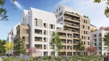 Vue extérieure Programme immobilier neuf Magasins Généraux - Côté Bosquet à Reims | Kaufman & Broad