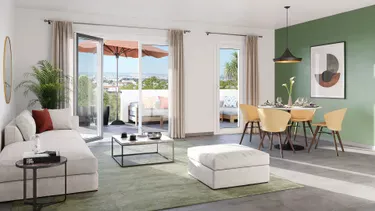 Aménagement intérieur Programme immobilier neuf Les Marelles à Ternay | Kaufman & Broad