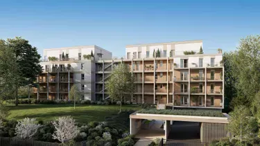 Perspectiveextérieure_Programmeimmobilierneuf_ Madera à Lyon 05 / Kaufman and Broad