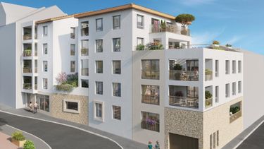 Vue exterieure - Programme immobilier neuf - Interstice à Bourgoin - Kaufman and Broad