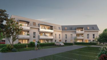 Vue extérieure programme immobilier neuf Bleu Rivage à Saint-Jean de Monts | Kaufman and Broad
