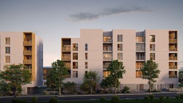 Vue extérieure programme immobilier neuf Le Grand Chêne à Saint-Herblain | Kaufman and Broad