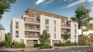 Vue extérieure programme immobilier neuf Cîméa à Saint-Herblain | Kaufman and Broad