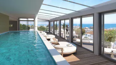 Vue extérieure Programme immobilier neuf Nouvelle Vague à Antibes | Kaufman & Broad