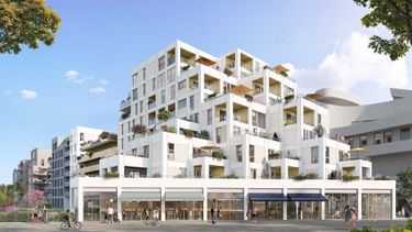 Vue extérieure Programme immobilier neuf Magasins Généraux - Côté Canal à Reims | Kaufman & Broad