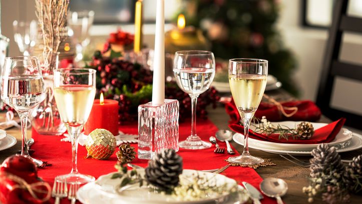 table fêtes de fin d'année