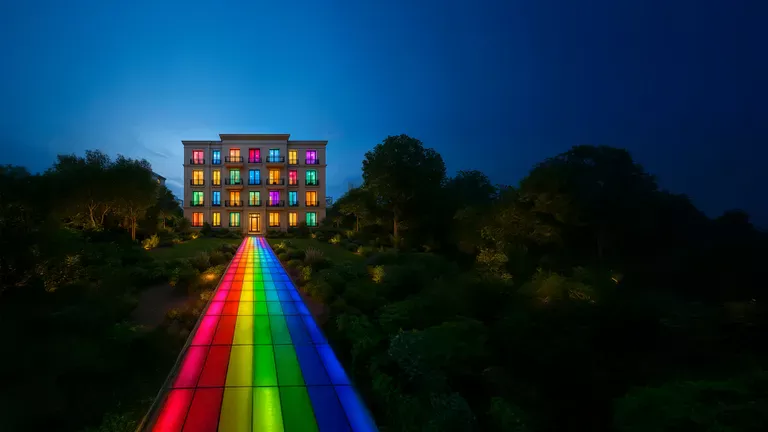 Immeuble disco IA